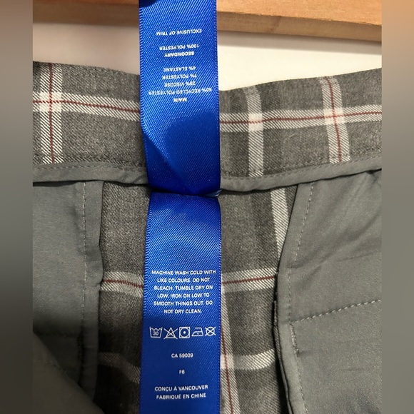 Kit and Ace Grey Plaid Go To Trouser, Size 8 - Picture 7 of 7